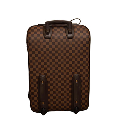At Auction: 2 pcs. Louis Vuitton Luggage, Pegase Damier 55 & Damier Ebene  Eole Convertible Duffle