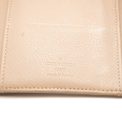 Louis Vuitton Red Monogram Mahina Leather Amelia Wallet