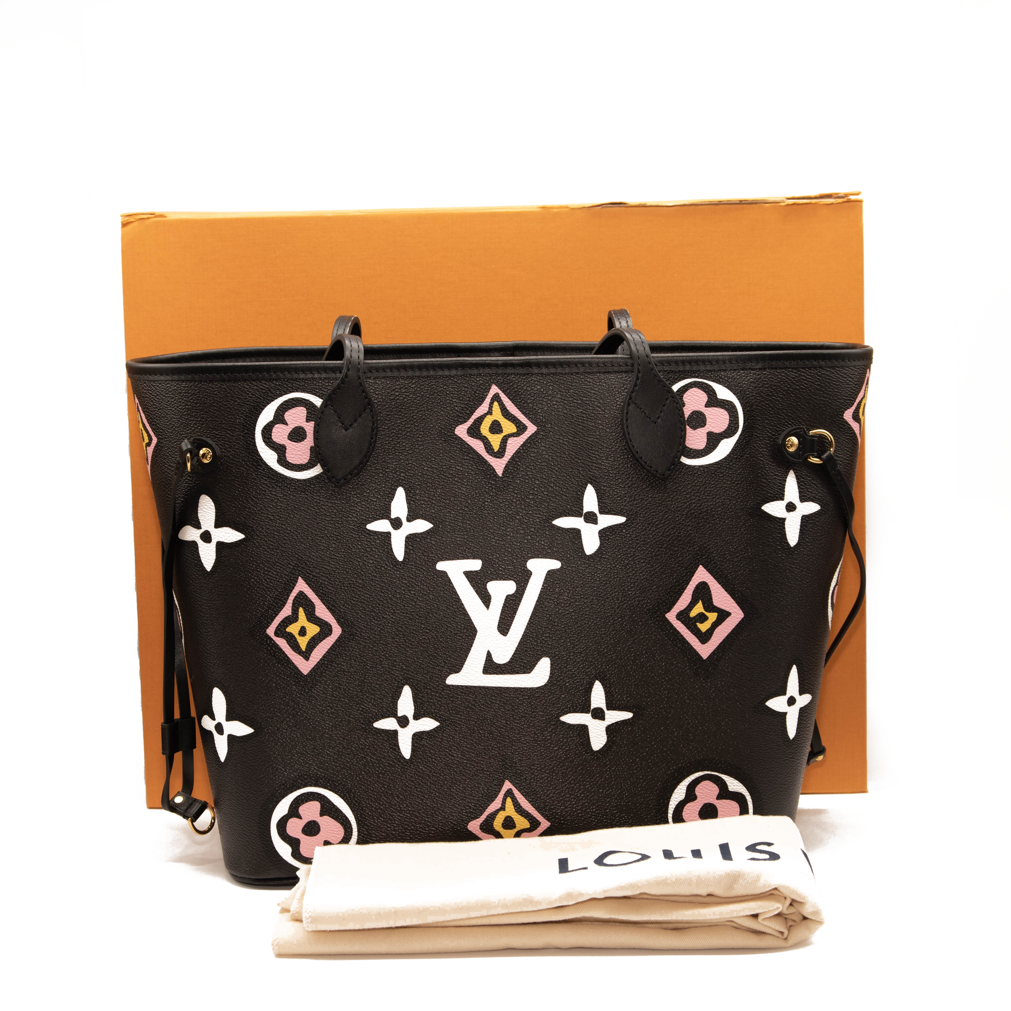 Louis Vuitton Monogram Giant Spring In The City Sunset Neverfull MM