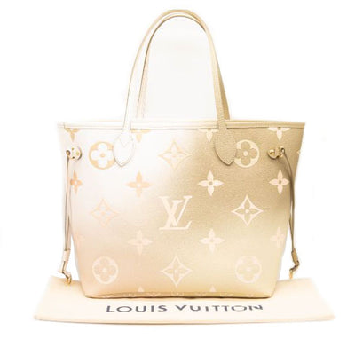 LOUIS VUITTON Monogram Giant Spring In The City Neverfull MM Midnight  Fuchsia 1235787