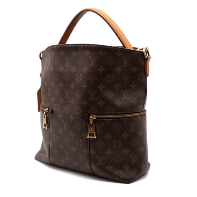 Louis Vuitton Melie Monogram Canvas Top Handle Shoulder Strap Crossbody Bag