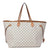 Louis Vuitton Neverfull Damier Azur Gm White Coated Canvas Tote