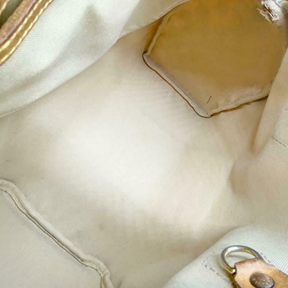 Louis Vuitton Speedy 30 White Damier Azur Canvas Satchel - MyDesignerly