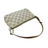 Louis Vuitton Pochette Accessoires Accessories Pouch White Canvas Shoulder Bag