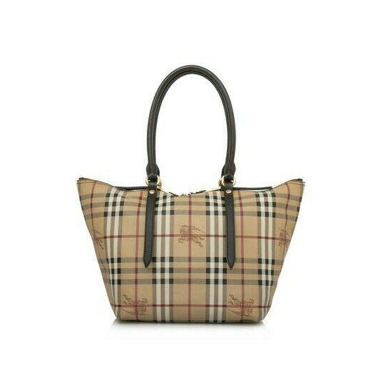 Authentic Burberry Haymarket Tote MM Neverfull Bag, Women's