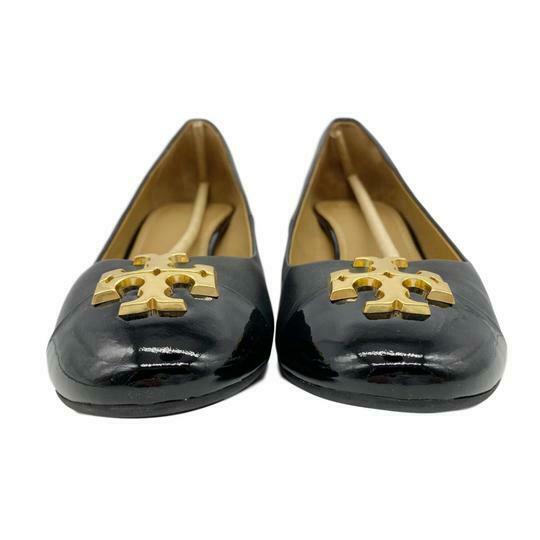 Tory Burch Black Everly Cap Toe Pumps