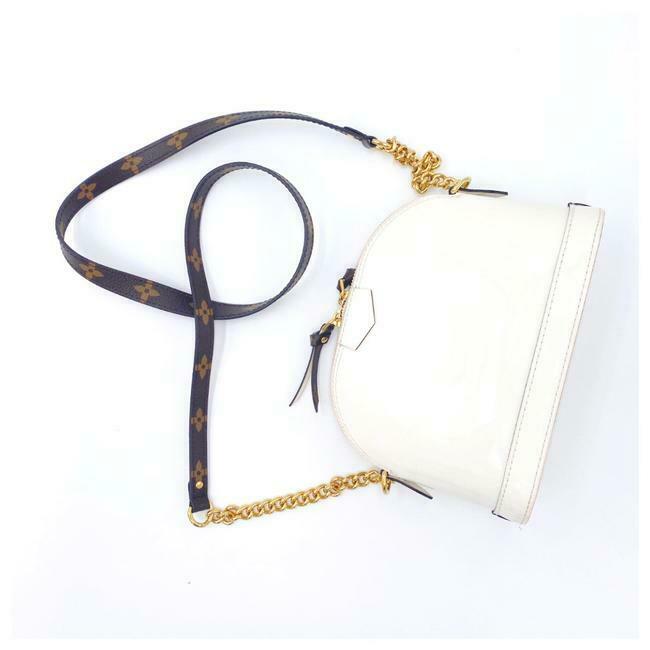 Louis Vuitton Vernis Miroir Alma BB w/ Strap - Blue Handle Bags, Handbags -  LOU658507