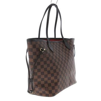 LOUIS VUITTON Neverfull MM Damier Tote Bag N41358 Ebene Damier Canvas