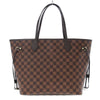 LOUIS VUITTON Neverfull MM Damier Tote Bag N41358 Ebene Damier Canvas