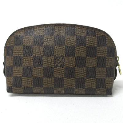 LOUIS VUITTON Damier Ebene Cosmetic Pouch PM