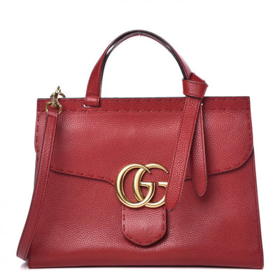 GUCCI Small GG Marmont red bag
