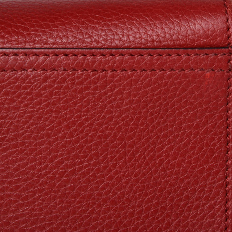 Gucci Shoulder Bag Interlocking GG Calfskin Leather