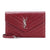 Saint Laurent Chain Wallet Monogram Crossbody WOC Envelope Burgundy Palissandre