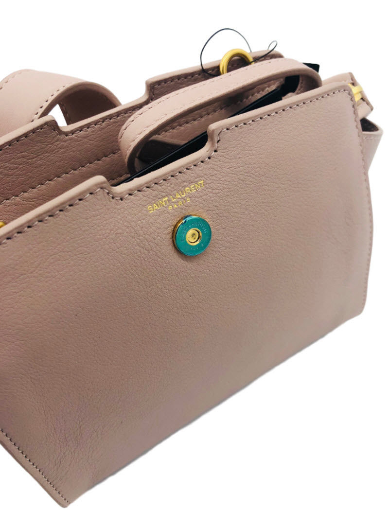 Saint Laurent Toy Monogram Downtown Cabas Raffia Bag - Neutrals Mini Bags,  Handbags - SNT282651
