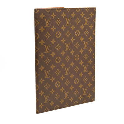 LOUIS VUITTON Monogram Desk Agenda Cover