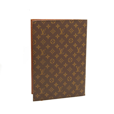 LOUIS VUITTON Monogram Desk Agenda Cover