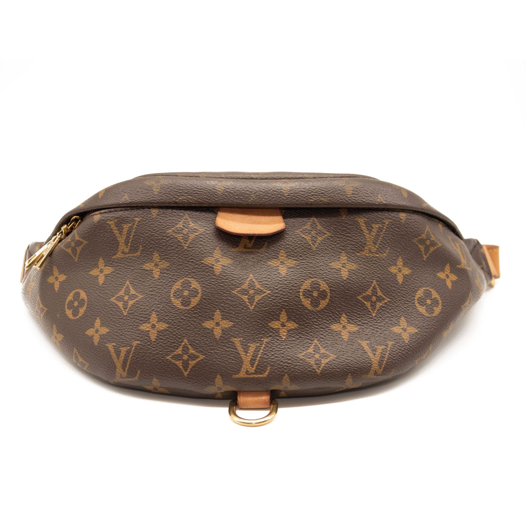 Louis Vuitton Bum Bag Black Interior Belt Bag Brown Canvas