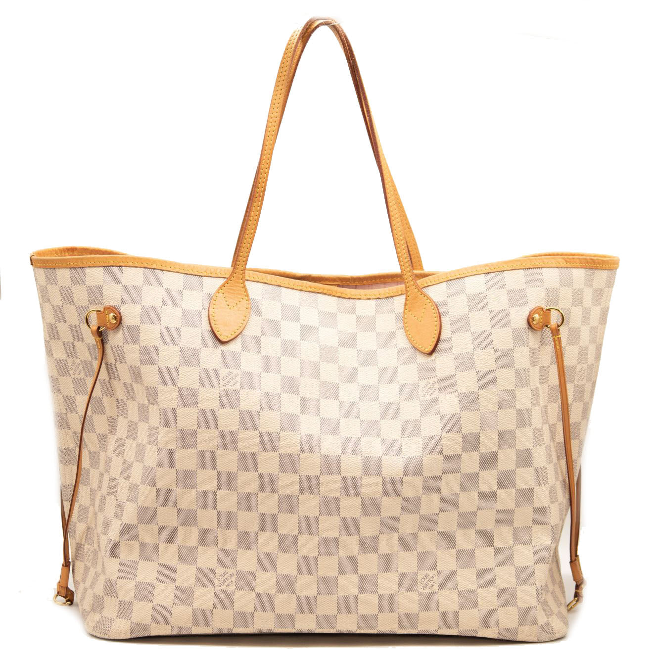 Louis Vuitton Neo Neverfull Damier Azur (Without Pouch) MM Rose