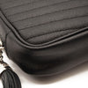 NEW SAINT LAURENT Grain De Poudre Matelasse Monogram Mini Lou Camera Bag Black