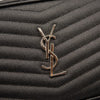 NEW SAINT LAURENT Grain De Poudre Matelasse Monogram Mini Lou Camera Bag Black