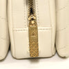 CHANEL Lambskin Chevron Quilted Envelope Flap White