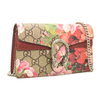 GUCCI GG Supreme Monogram Blooms Super Mini Dionysus Shoulder Bag Beige Multicolor Dry Rose