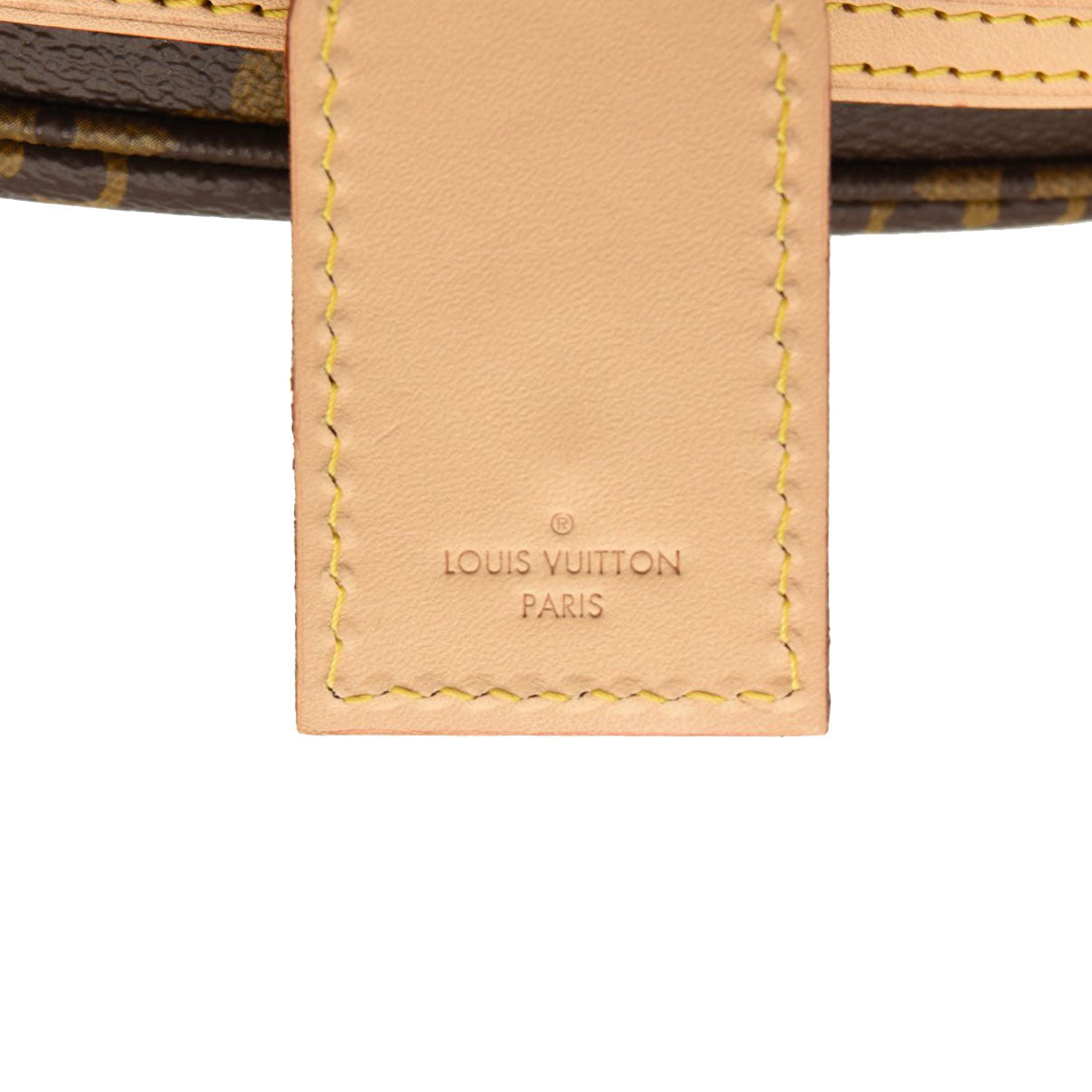 Splendid Louis Vuitton Alma bag in monogram canvas and natural