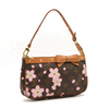 Louis Vuitton Monogram Cherry Blossom Pochette Accessories Brown