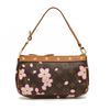 Louis Vuitton Monogram Cherry Blossom Pochette Accessories Brown