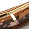 Louis Vuitton Monogram Cherry Blossom Pochette Accessories Brown