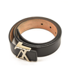 Louis Vuitton Epi LV Initiales 30MM Belt 85 34 Black