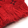 Louis Vuitton Red Logomania Wool Scarf