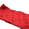 Louis Vuitton Red Logomania Wool Scarf