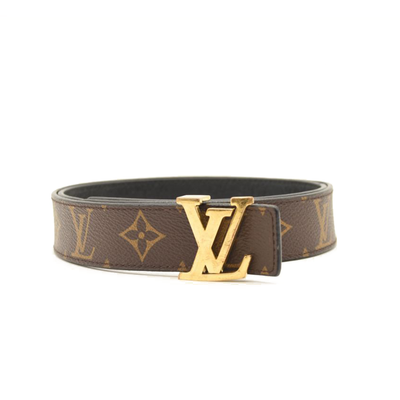 Louis Vuitton Calfskin Monogram 30mm LV Initiales Reversible Belt 80 32