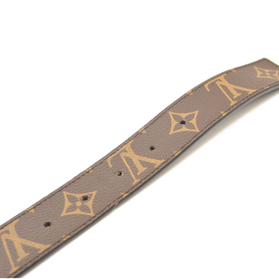 Louis Vuitton Calfskin Monogram 30mm LV Initiales Reversible Belt 80 32