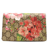 GUCCI GG Supreme Monogram Blooms Super Mini Dionysus Shoulder Bag Beige Multicolor Dry Rose