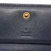 GUCCI Calfskin Matelasse Ghost GG Marmont Card Case Wallet