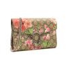 Gucci GG Supreme Monogram Blooms Dionysus Chain Wallet Beige Multicolor Dry Rose