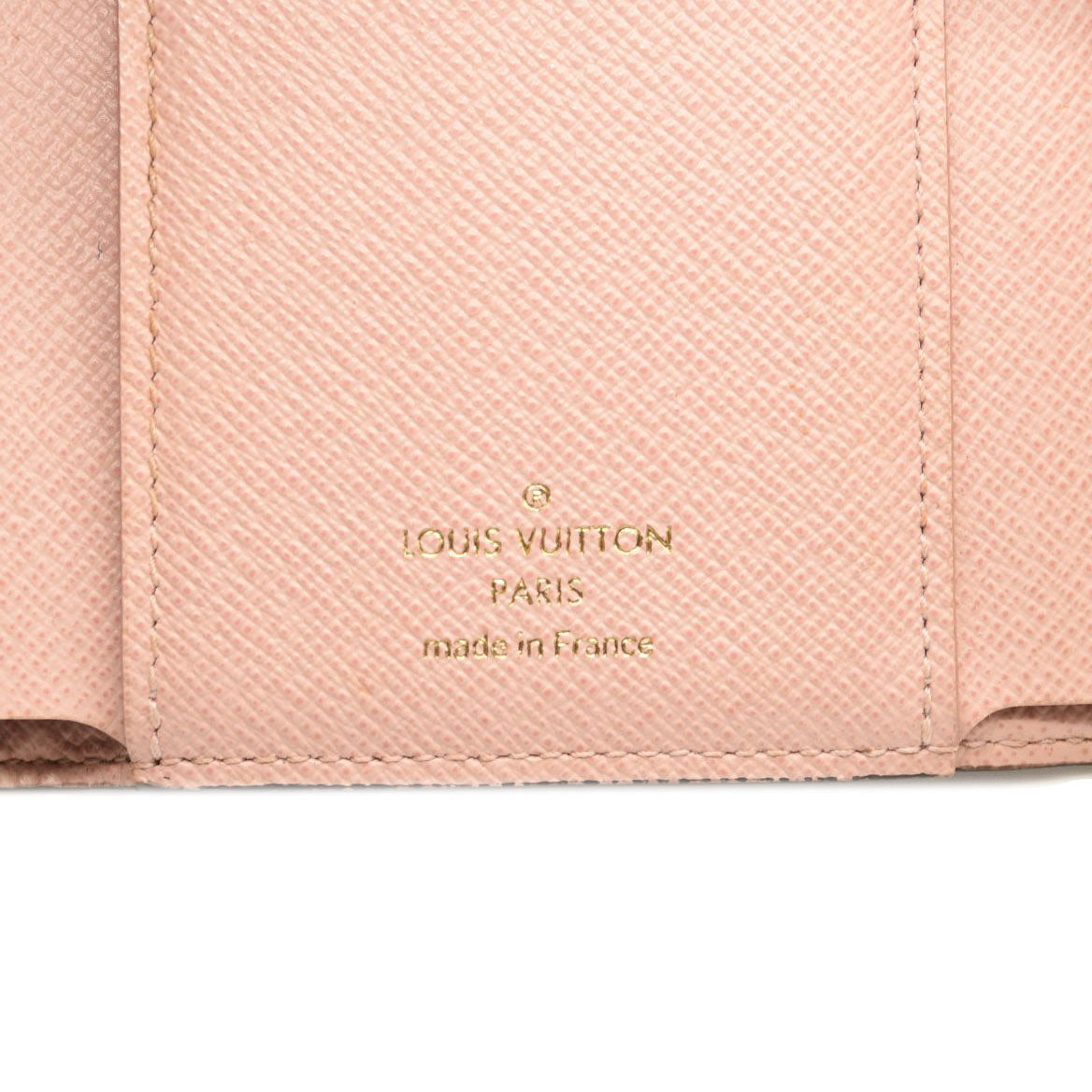 LOUIS VUITTON Monogram Victorine Wallet Rose Ballerine 1187795