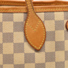 USED Louis Vuitton Neverfull PM Damier Azur White Tote