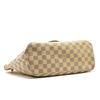 USED Louis Vuitton Neverfull PM Damier Azur White Tote