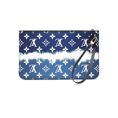 Louis Vuitton Monogram Escale Neverfull MM GM Pochette Blue