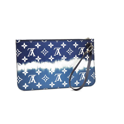 Louis Vuitton Monogram Escale Neverfull MM GM Pochette Blue