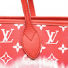 USED Louis Vuitton Monogram Escale Neverfull MM Rouge