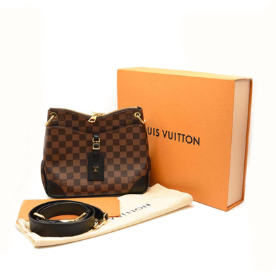 Louis Vuitton Damier Ebene Odeon PM Black