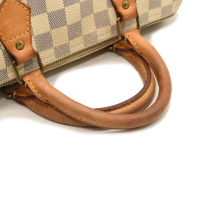 LOUIS VUITTON Louis Vuitton Damier Azur Canvas Speedy 30 Bag