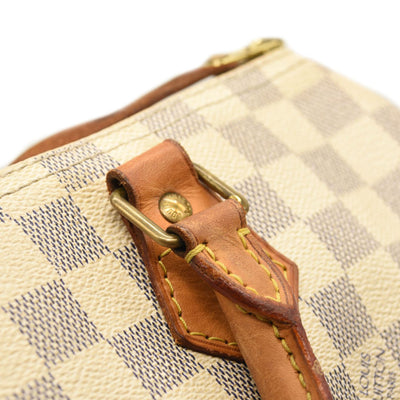 LOUIS VUITTON Louis Vuitton Damier Azur Canvas Speedy 30 Bag