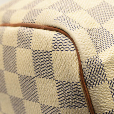 LOUIS VUITTON Louis Vuitton Damier Azur Canvas Speedy 30 Bag