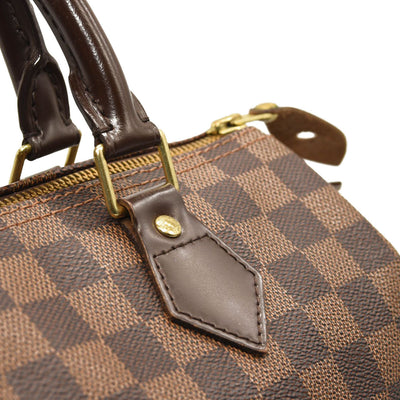 LOUIS VUITTON Damier Ebene Speedy 25