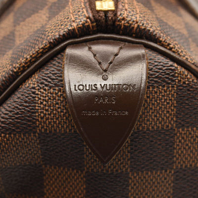 LOUIS VUITTON Damier Ebene Speedy 25